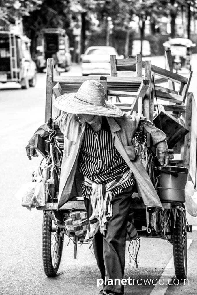 Mobile furniture vendor, Chiang Mai