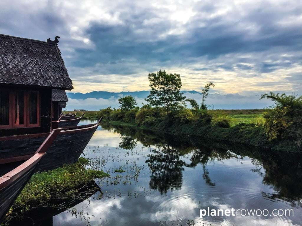My morning view, Pristine Lotus Resort