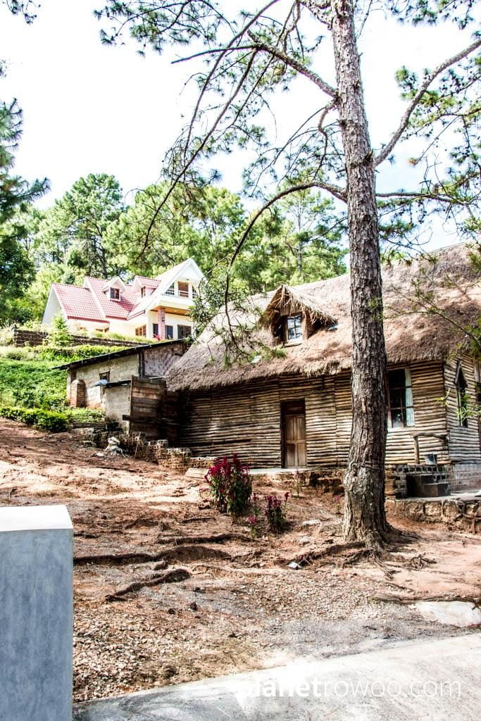 A wooden chalet style cottage on the outskirts of Kalaw town