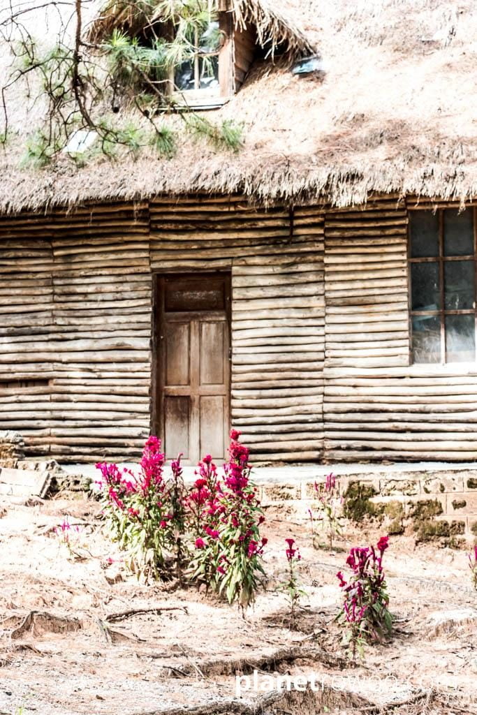 A wooden chalet style cottage on the outskirts of Kalaw town