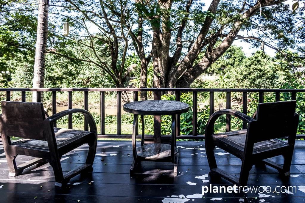 Rice Barn Villa balcony at the Marndadee