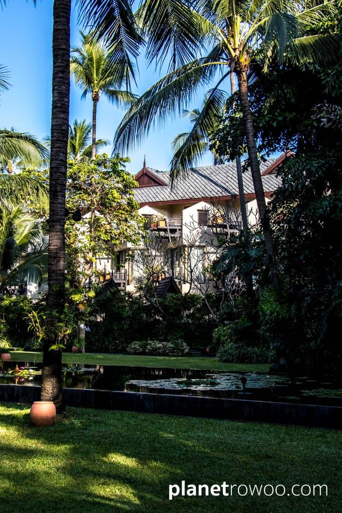 Anantara Bophut's tropical gardens