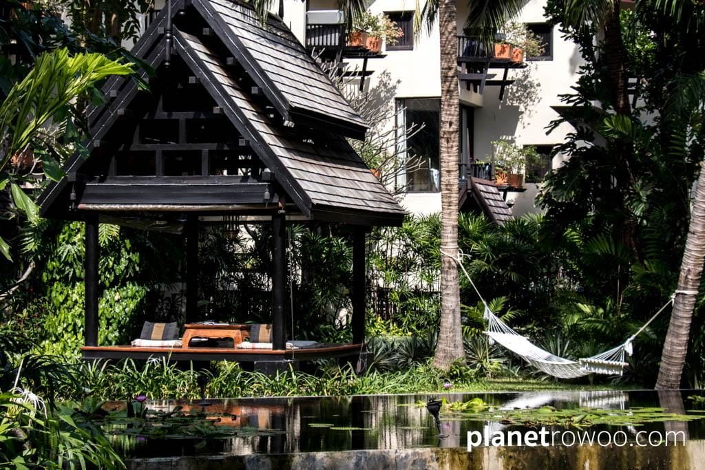 Sala in the Anantara Bophut's tropical gardens