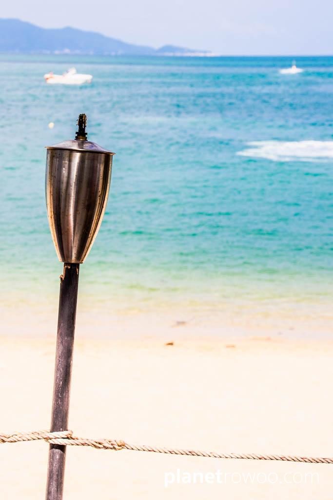 View across the ocean to Ko Phangan from Anantara Bophut