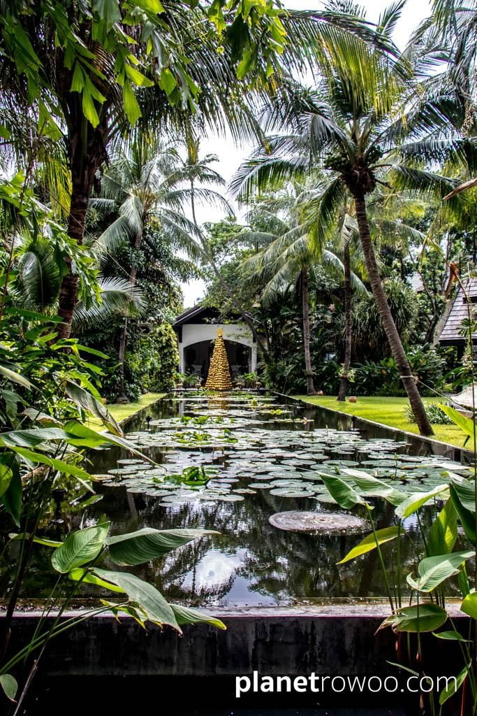 Tropical grounds of the Anantara Bophut