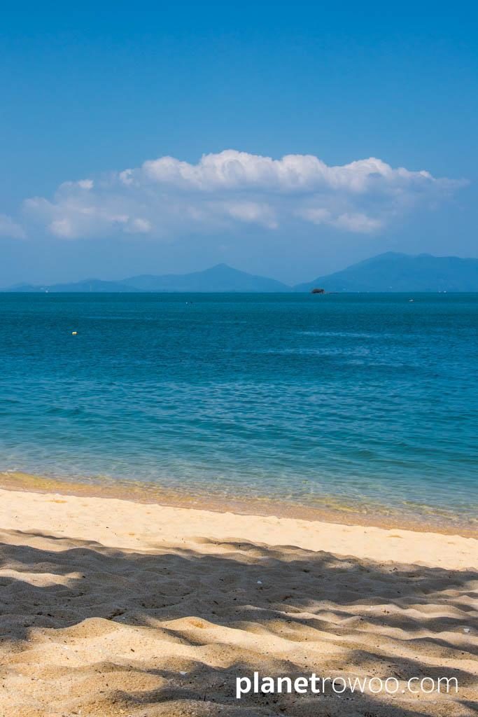Bophut Beach West, Koh Samui with view across to Ko Phangan