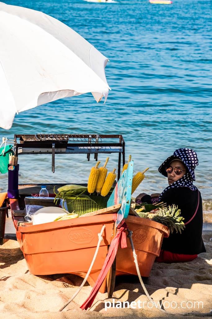Food vendor, Bophut beach, Koh Samui