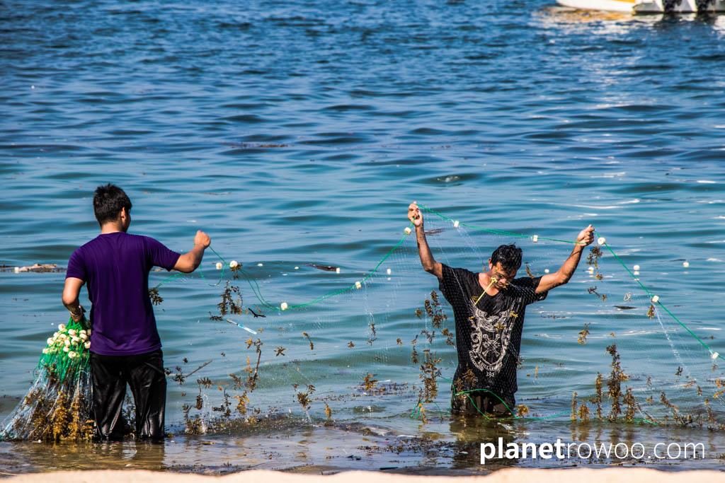 Fishermen, Bophut beach, Koh Samui