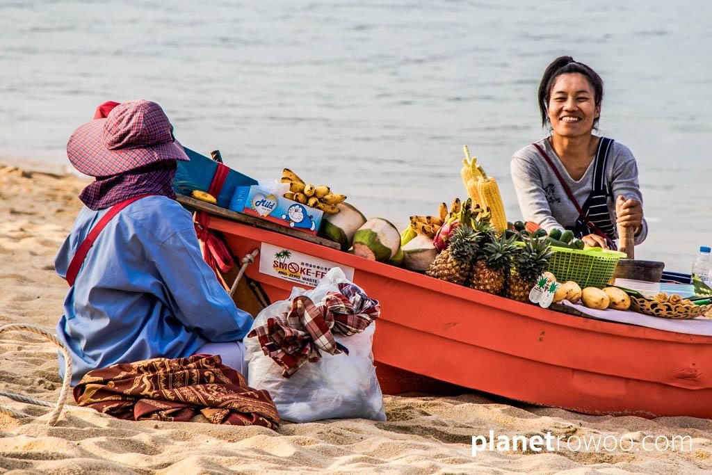Food vendor, Bophut beach, Koh Samui