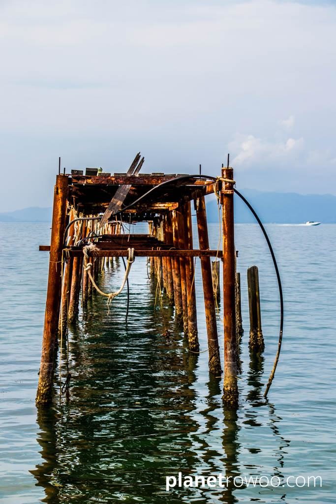 Decaying pier at Fisherman's Village, Bophut, Ko Samui