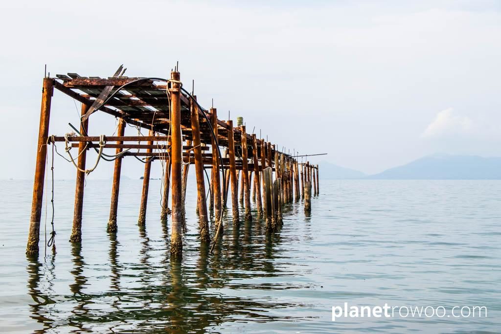 Decaying pier at Fisherman's Village, Bophut, Ko Samui