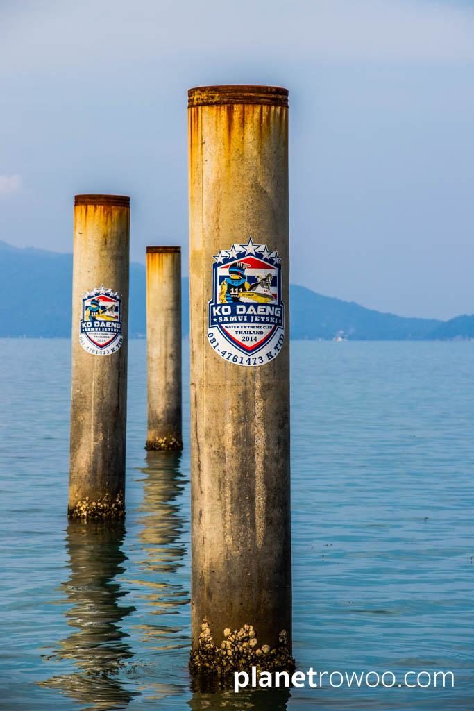 Decaying pier at Fisherman's Village, Bophut, Ko Samui