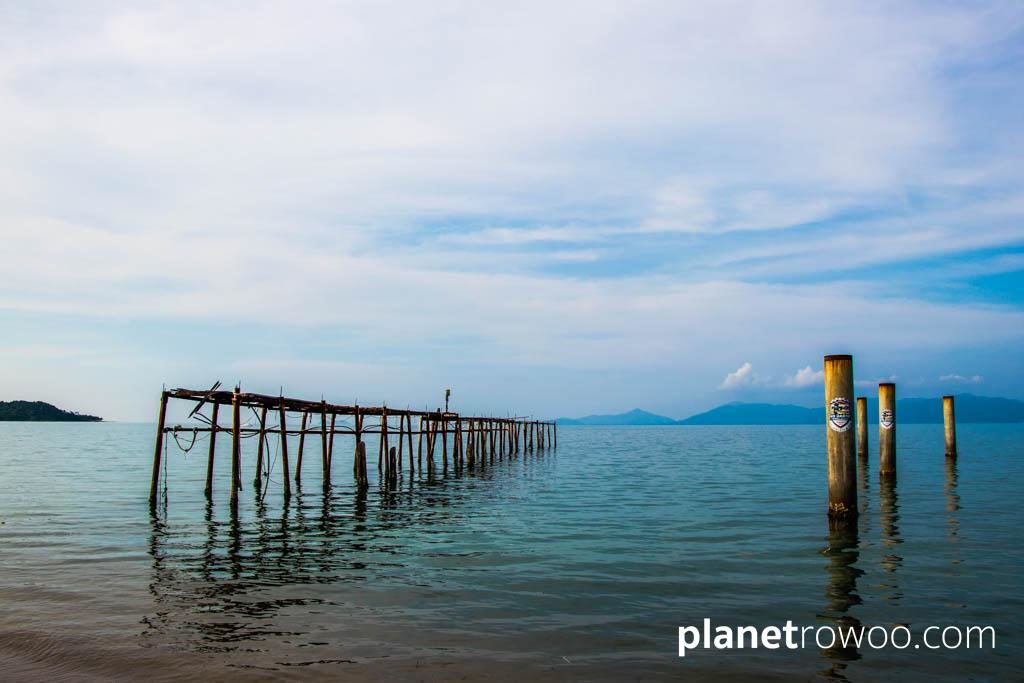 Decaying pier at Fisherman's Village, Bophut, Ko Samui