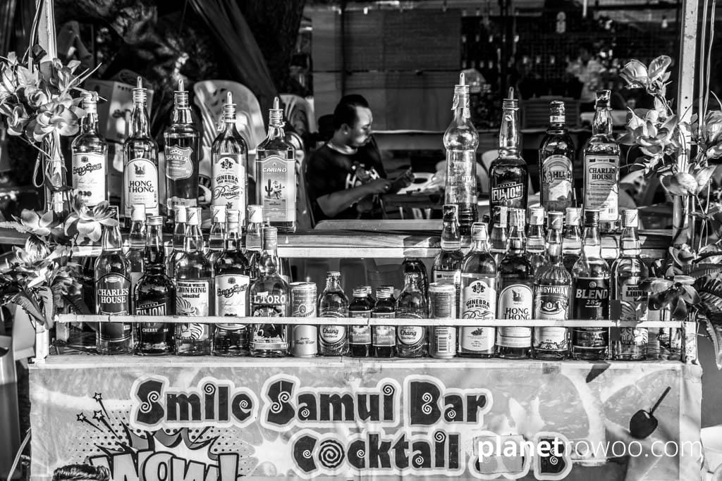 Walking street cocktails, Fisherman's Village, Bophut