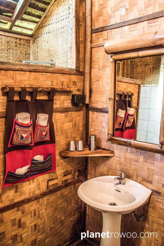 Ensuite at Lisu Lodge Chiang Mai