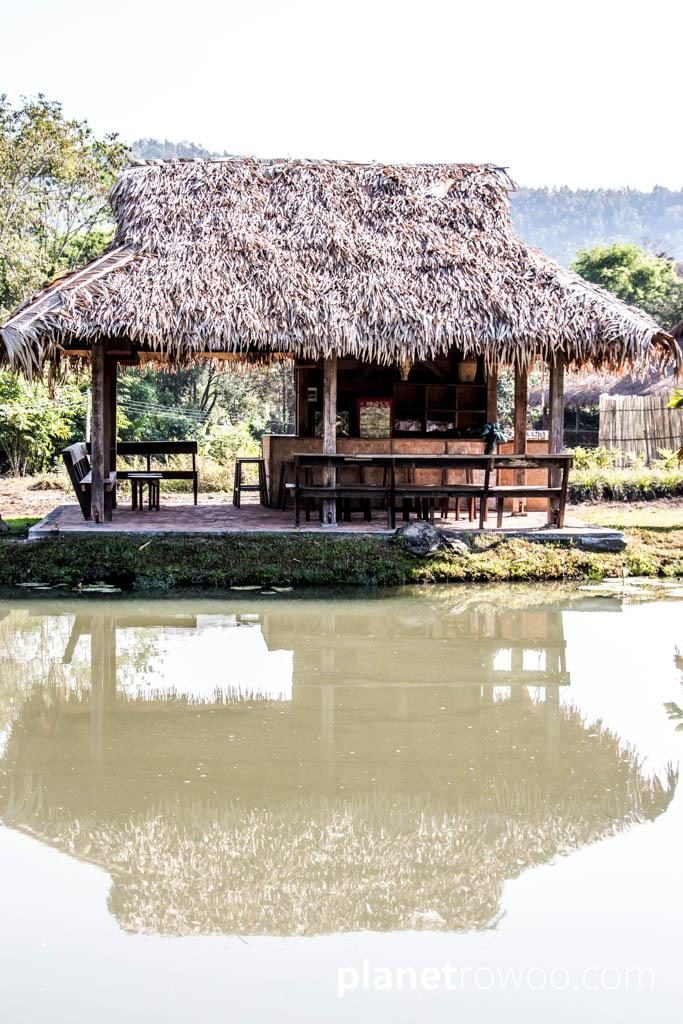The bar at Lisu Lodge Chiang Mai
