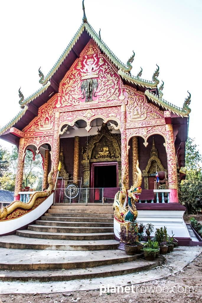 The Lisu village temple, Wat Ton Lung