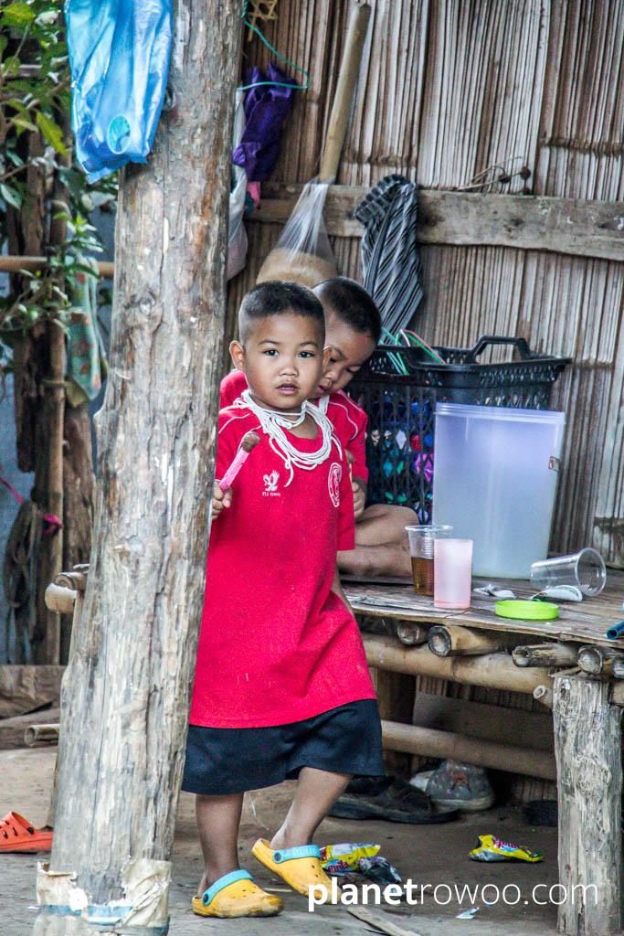 Lisu hill tribe children, Chiang Mai