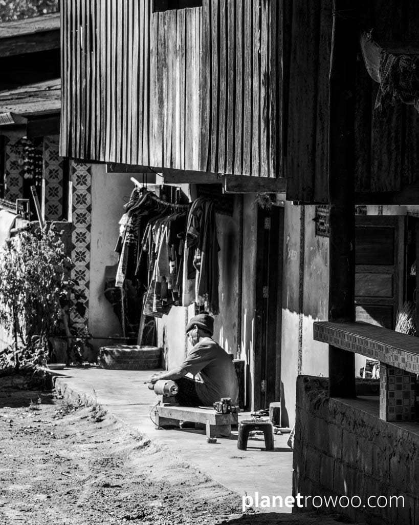 Baan Ton Lung hill tribe village, Chiang Mai