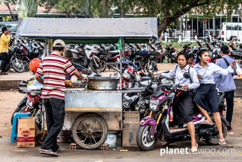 Street food vendor, Siem Reap, Cambodia