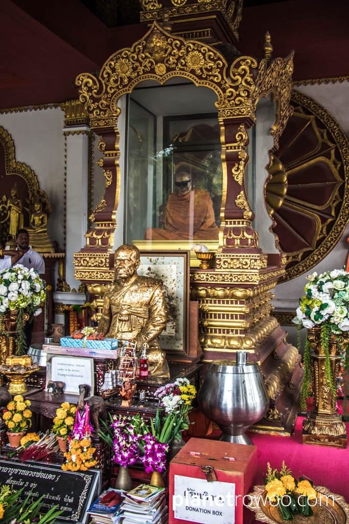 The Mummified Monk at Wat Khunaram, Koh Samui
