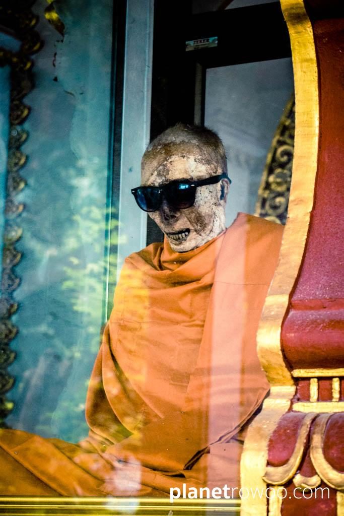 The Mummified Monk at Wat Khunaram, Koh Samui