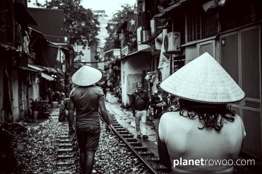 Hanoi Train Street, Vietnam