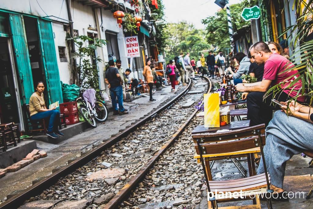 Hanoi Train Street, Vietnam