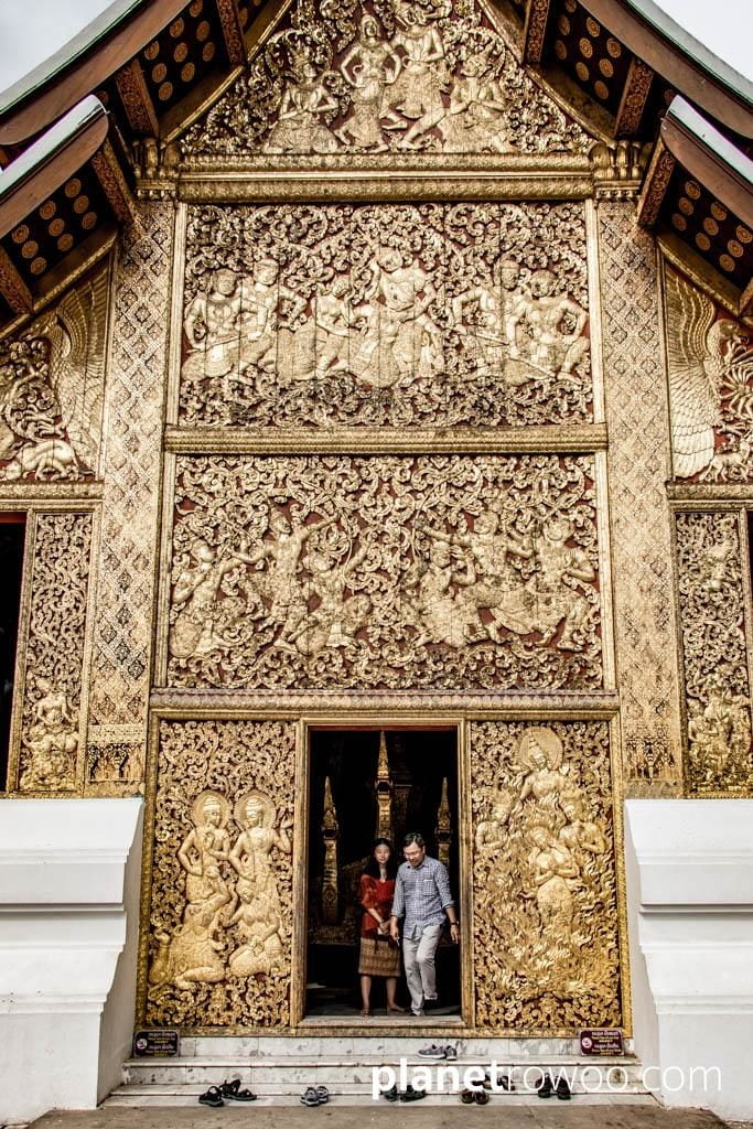 Royal Funerary Chariot Hall at Wat Xieng Thong, Luang Prabang, Laos